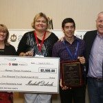 Whitney Lowe, LMT, receives the Performance Health/Massage Therapy Foundation 2015 Humanitarian Award