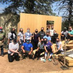 NYCC student volunteers help build homes with Habitat for Humanity